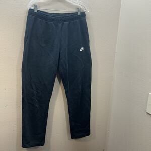 Nike Club Fleece Sweatpants BV2707-00A Mens Size Medium Black Straight Leg